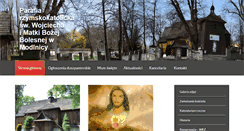Desktop Screenshot of modlnica.pl